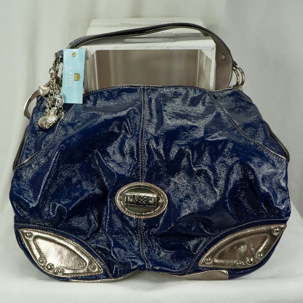 Navy Blue Kathy Van Zeeland Handbag